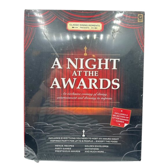A Night At The Awards Party Kit Host An Award-Worthy Evening Menus Games More - Picture 1 of 9